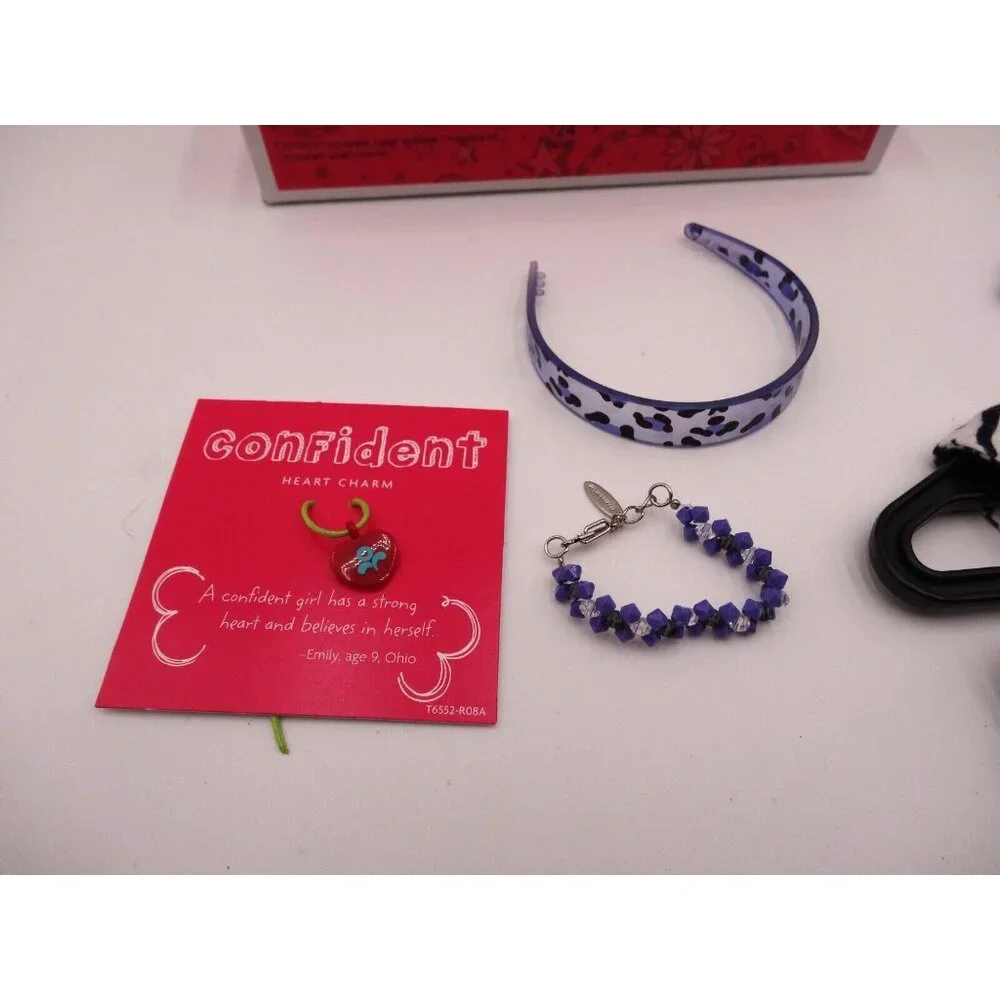 American Girl SAFARI SUNDRESS RETIRED NEW In Box Dress Charm Hanger Sandals Head